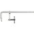 Clemă cu șurub YATO Quick 600 x 120 mm cu forță mare de strângere