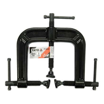 Clemă YATO pe 3 fețe 62 x 62 mm