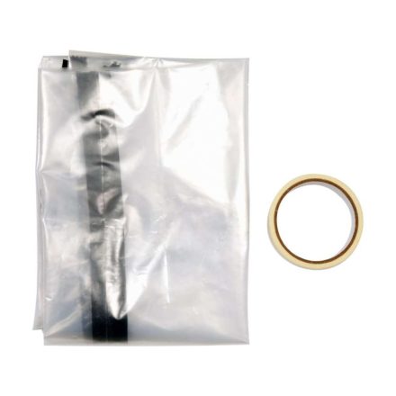 Folie pentru ușă cu protecție la praf YATO cu fermoar tip L 1200x2200 mm