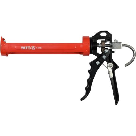 YATO Pistol pentru chit 300 ml din aluminiu deschis