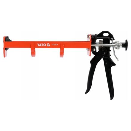 YATO Pistol pentru aplicarea chitului cu două canistre 2 x 400 ml întărit