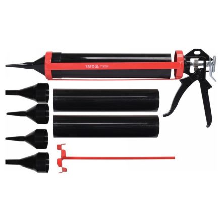 YATO Pistol pentru extrudarea masticului 900 ml