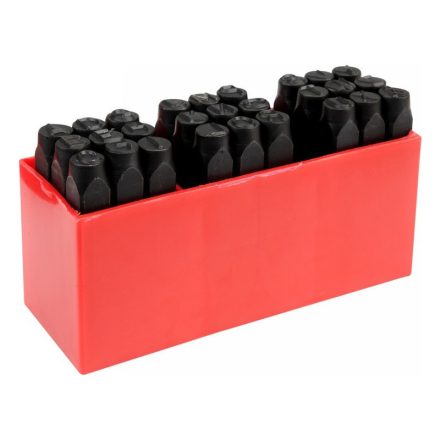 YATO Set de ștampile pentru litere 8 mm 27 de piese