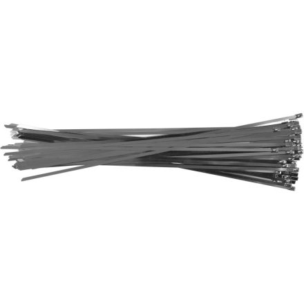 YATO Bride pentru cablu Inox 400 x 4,6 mm (100 buc)