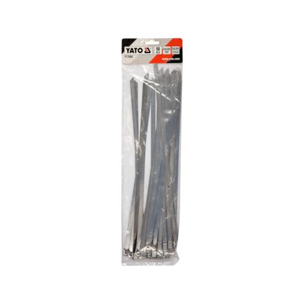 YATO Bride pentru cablu Inox 350 x 8,0 mm (50 buc)