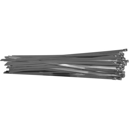YATO Bride pentru cablu Inox 400 x 8,0 mm (50 buc)