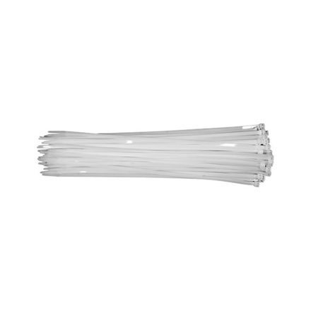 YATO Bride pentru cablu alb 350 x 7,6 mm (50 buc)