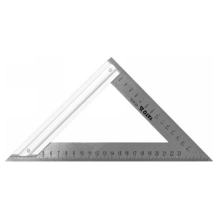 YATO Riglă unghi drept 270 mm inox