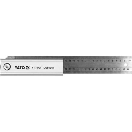 YATO Unghi drept reglabil 300 mm inox