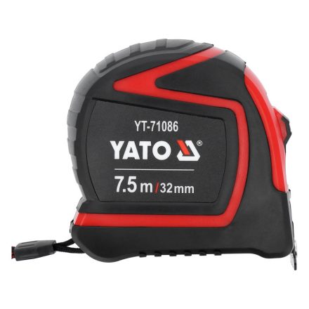 YATO Ruletă 7,5 m x 25 mm cu cauciuc