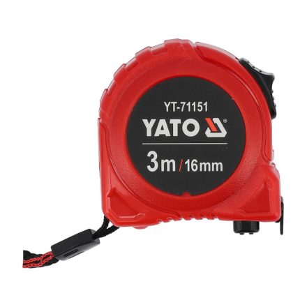 Bandă de măsurat YATO 3 x 16 mm