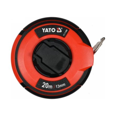 Bandă de măsurat YATO 20 mx 13 mm oțel închisă