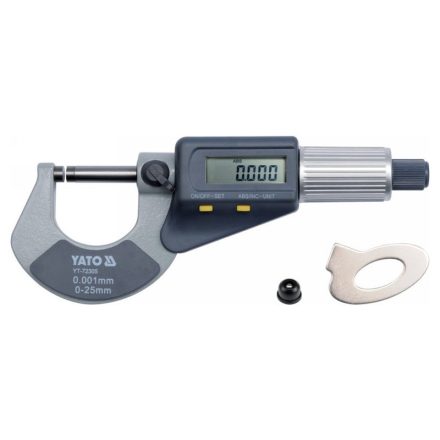YATO Micrometru digital 0-25 mm +/-0,001 mm