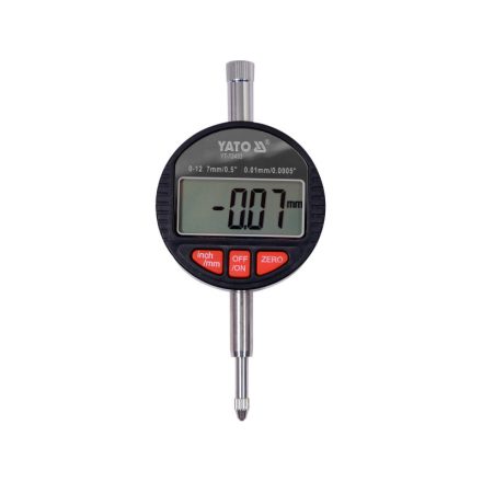 YATO Ceas indicator digital 0-12,7/ 0,01 mm magnetic