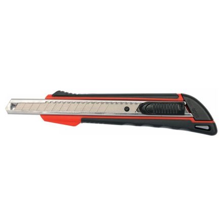 YATO Cuțit cu lamă detașabilă 9 mm cu șină metalică