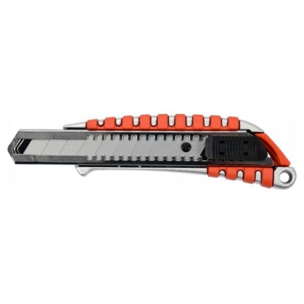 YATO Cuțit cu lamă retractabilă 18 mm cu carcasă metalică