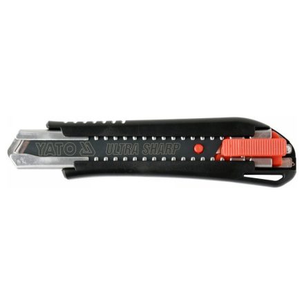 YATO Cuțit cu lamă retractabilă, 18 mm, extra ascuțit