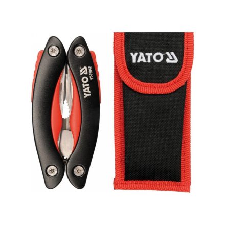 YATO Instrument multifuncțional (briceag) + husă Aluminiu