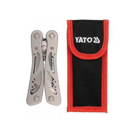 YATO Unealtă multifuncțională (briceag) + husă inox