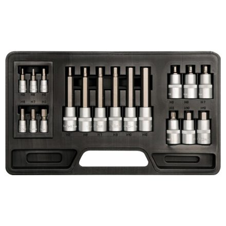 YATO Set de capete de șurubelniță, 18 bucăți