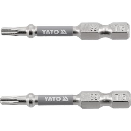 YATO Vârf de bit T15 x 50 mm (2 bucăți)