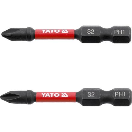 YATO Capete bit de impact PH1 x 50 mm (2 buc)
