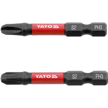 YATO Bit de impact PH3 x 50 mm (2 buc)