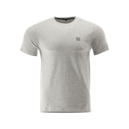 Tricou polo YATO cu guler rotund, elastan, mărime XXL, gri