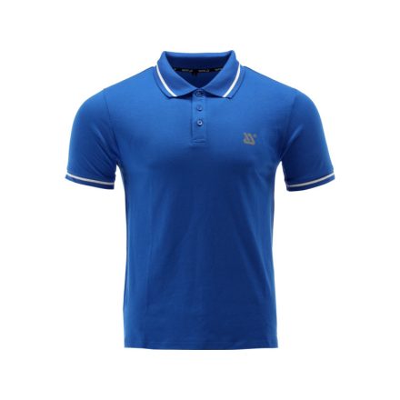 YATO Tricou cu guler, mărimea S, albastru