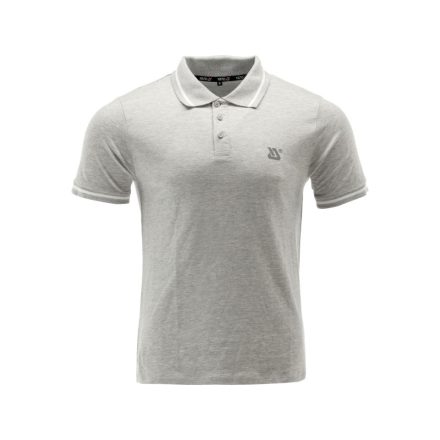 YATO Tricou cu guler, mărimea L, gri