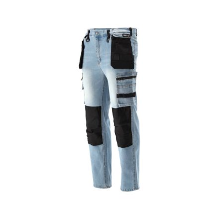 YATO Blugi de siguranță la locul de muncă Pantaloni lungi mărimea S 17 buzunare