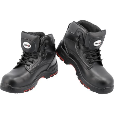 Pantofi de protectie YATO de lucru marimea 42 cu toc inalt captusit S3