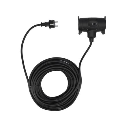 YATO Prelungitor cablu balansoar izolat cauciuc 2 fișe 25 m 3 x 1,5 mm4