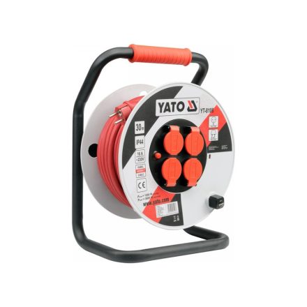YATO Tambur cablu 30 m 3 x 2,5 mm2