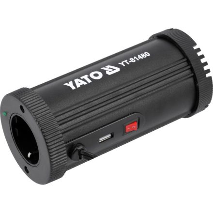 YATO Invertor 12 V / 230 V max 150 W
