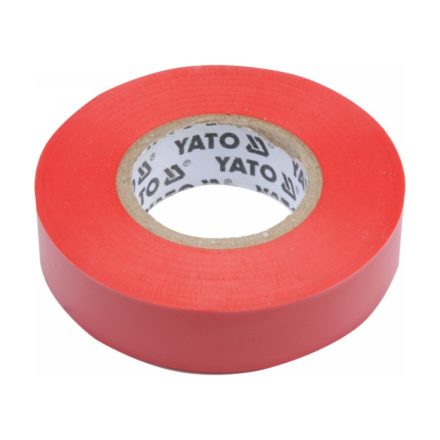 Banda izolatoare YATO 15 x 0,13 mm x 20 m rosie