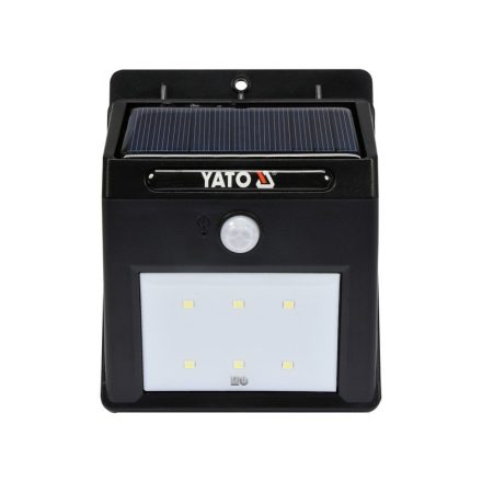 Lampa solara LED YATO cu senzor de miscare