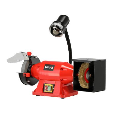 YATO Polizor de banc cu perie 150 x 32 mm 520 W