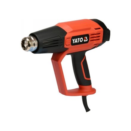 Suflantă de aer cald YATO cu accesorii cu afișaj LCD 50 - 650 °C 1600 W
