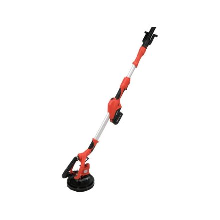 YATO Set girafa de slefuit perete fara fir 18 V cu sistem de aspirare a prafului incorporat
