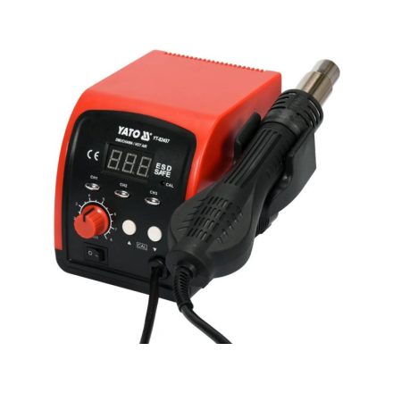 Afișaj LED YATO pentru stație de suflare cu aer cald 750 W