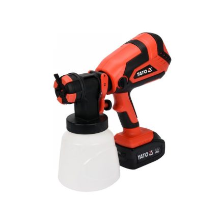 YATO Pistol de pulverizare alimentat cu baterie 1000 ml 18 V Li-Ion (1 x baterie de 4,0 Ah + încărcător)