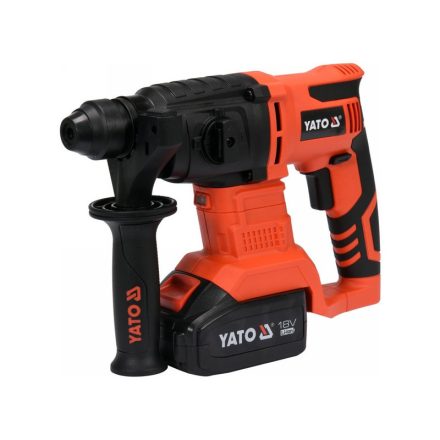 Ciocan combinat YATO fără fir SDS-Plus 2.0 J 18 V Li-Ion (1 x baterie de 3,0 Ah + încărcător)