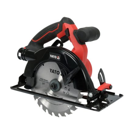 YATO Ferăstrău circular fără fir 185 mm motor fără perii 18 V (fără baterie și încărcător)