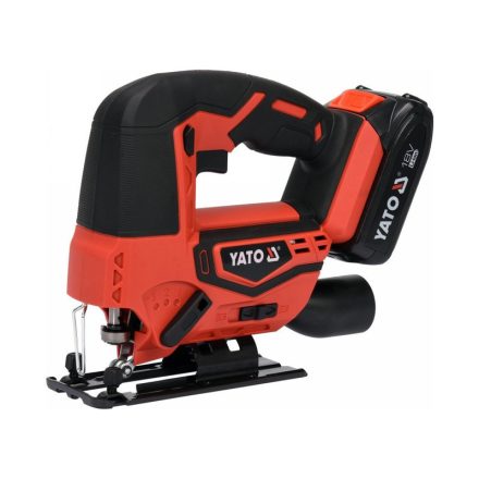Ferăstrău alternativ fără fir YATO 18 V Li-Ion (1 x baterie de 2,0 Ah + încărcător)