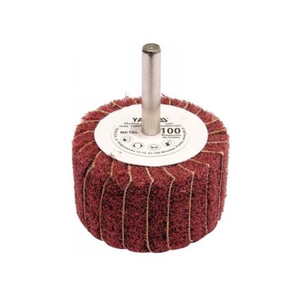Disc abraziv lamelar YATO cu tijă, 50 x 30 x 6 mm / P100