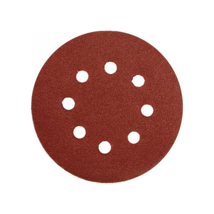 Disc de fibre cu scai YATO 125 mm / P100 cu 8 găuri (5 buc)
