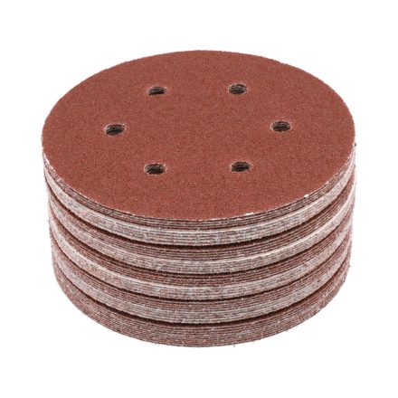 YATO Disc de fibre cu Velcro 150 mm / P40 cu 6 găuri (50 buc)