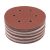 YATO Disc abraziv cu prindere velcro 150 mm / P80 cu 6 găuri (50 buc)