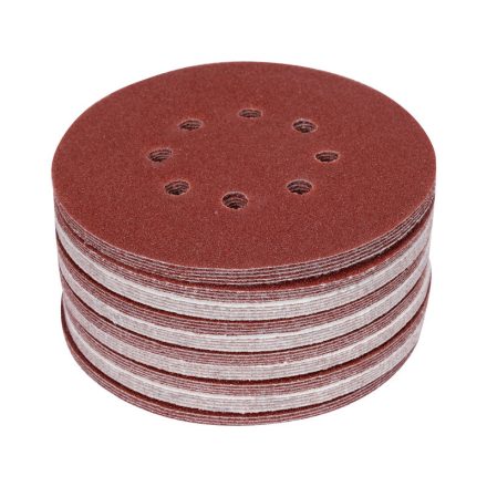 YATO Disc abraziv cu prindere cu arici, 150 mm / P60, 8 găuri (50 buc)